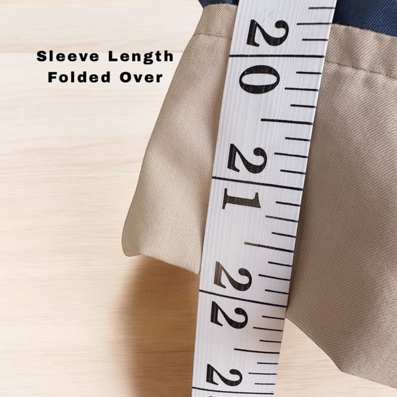 London Fog M Blue Coat Women Rain Jacket Raincoat Hooded Lined Pockets EUC - Picture 15 of 16